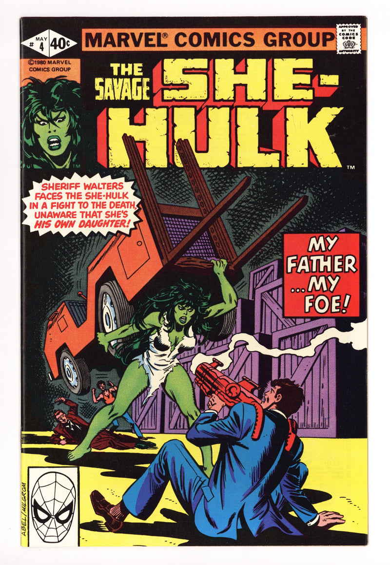 The Savage She-Hulk 4 NM- (9.2) (1980) 