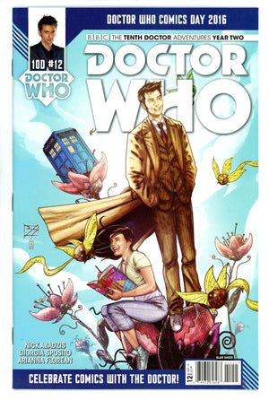 Doctor Who: The Tenth Doctor, Year Two 12 High Grade (2016) Shedd Variant