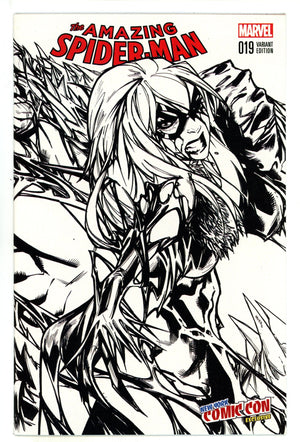 Amazing Spider-Man Vol 4 19 NM- (9.2) (2016) Ramos B&W Exclusive Variant