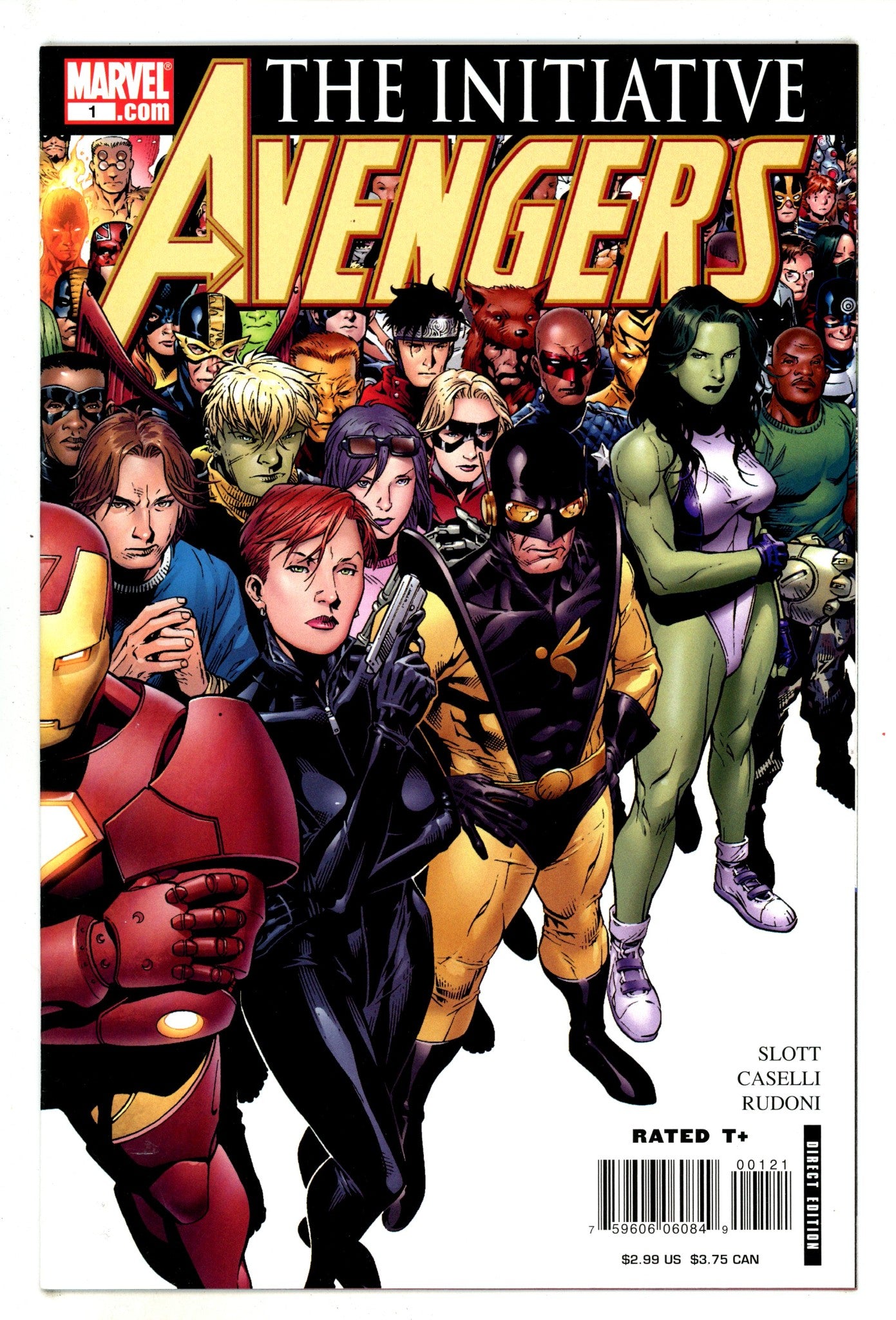 Avengers: The Initiative 1 High Grade (2007) Right Variant 