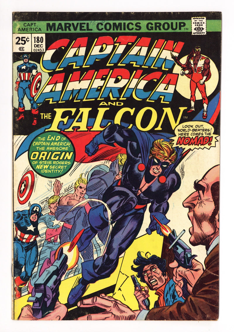 Captain America Vol 1 180 VG/FN (5.0) (1974) 