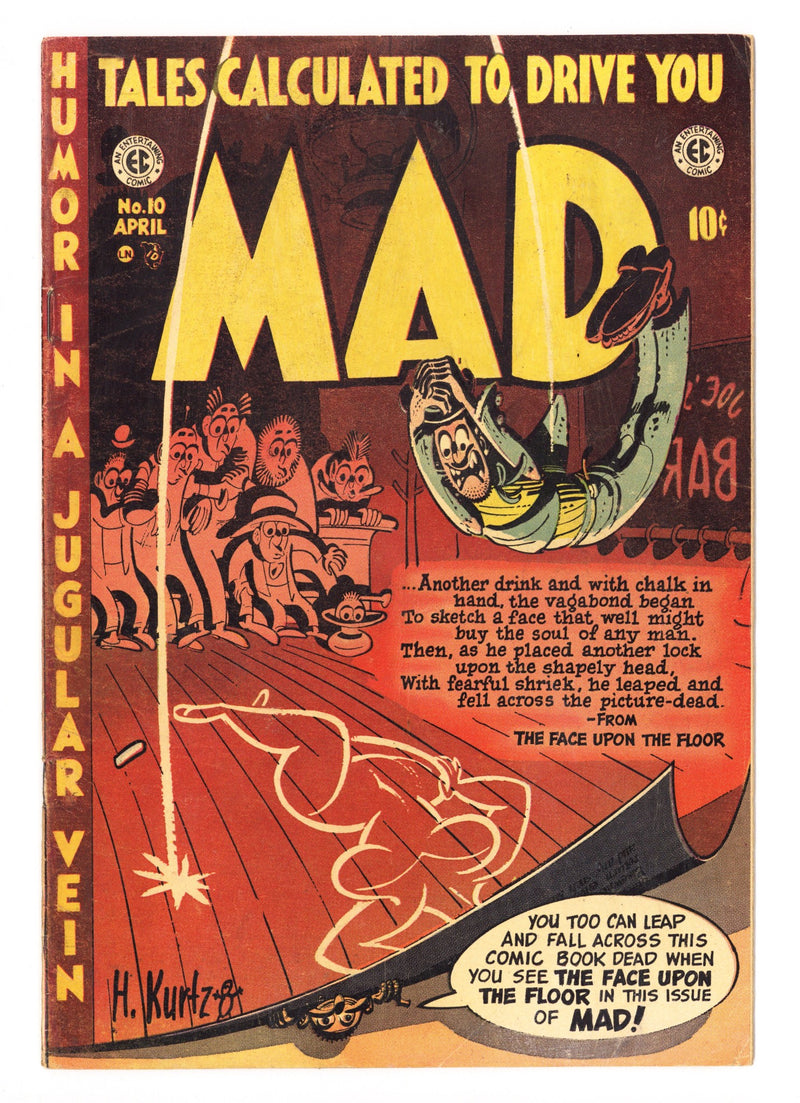 Mad 10 VG+ (4.5) (1954) 