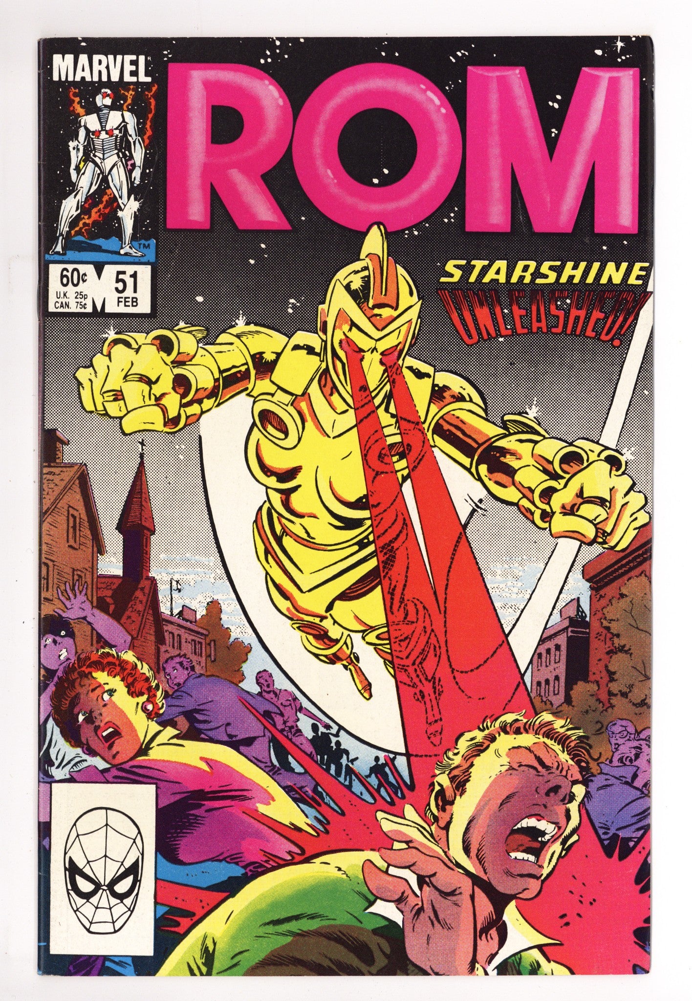 Rom Vol 1 51 Mid Grade (1984) 