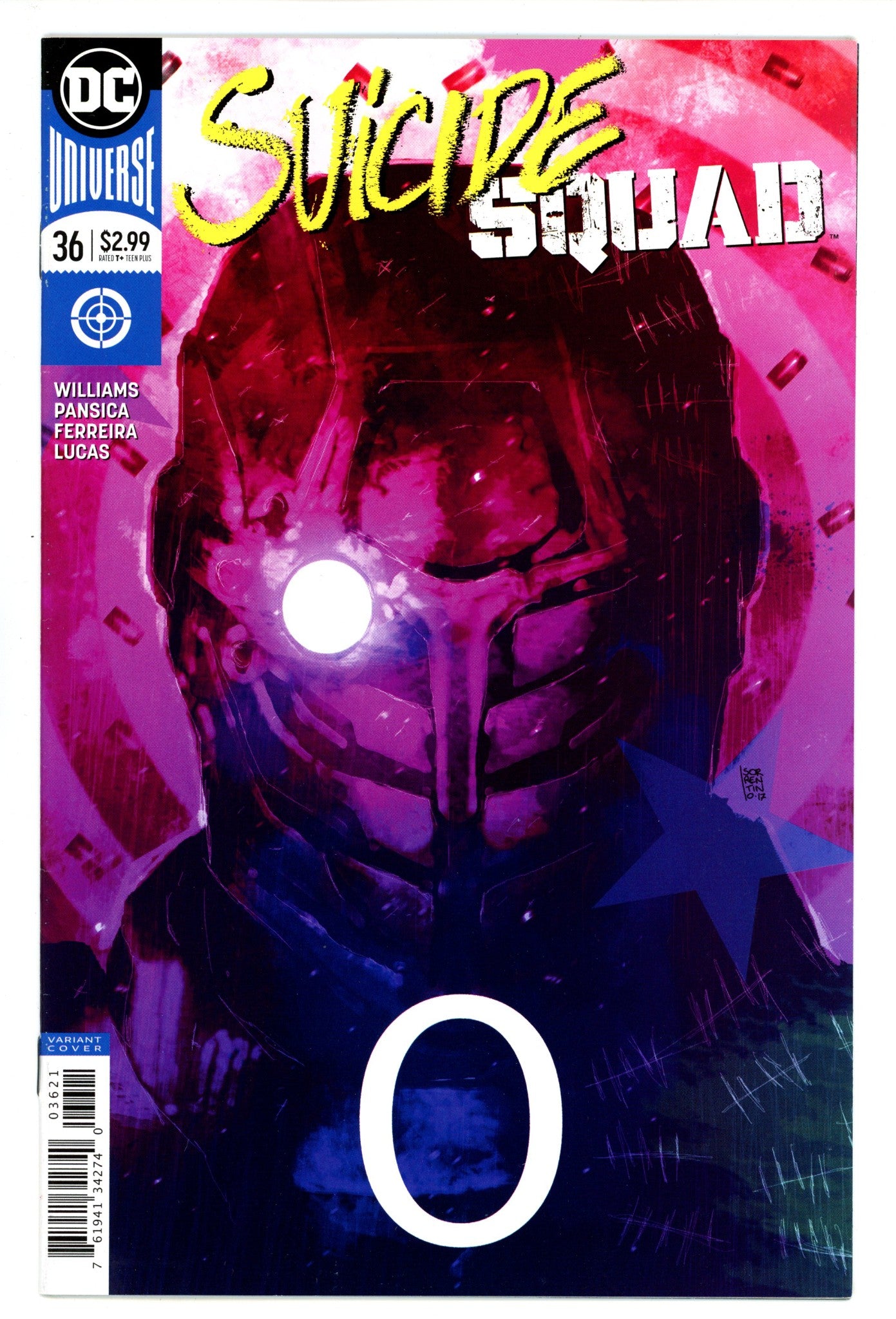 Suicide Squad Vol 4 36 High Grade (2018) Sorrentino Variant 