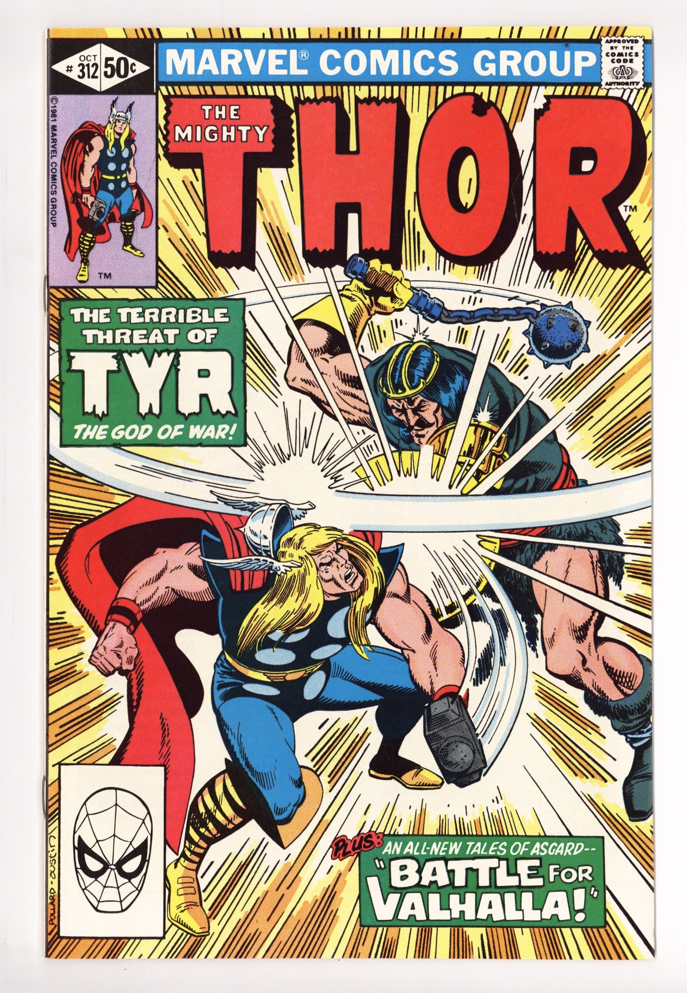 Thor Vol 1 312 Mid Grade (1981) 