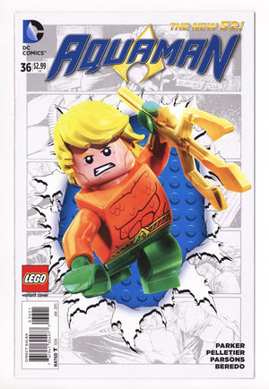 Aquaman Vol 7 36 High Grade (2015) Lego Variant