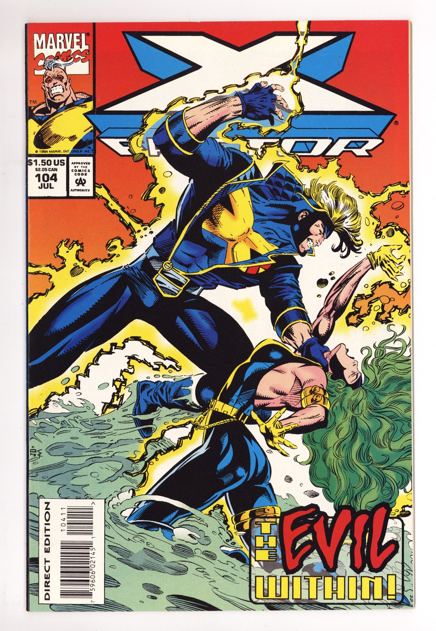 X-Factor Vol 1 104 High Grade (1994) 