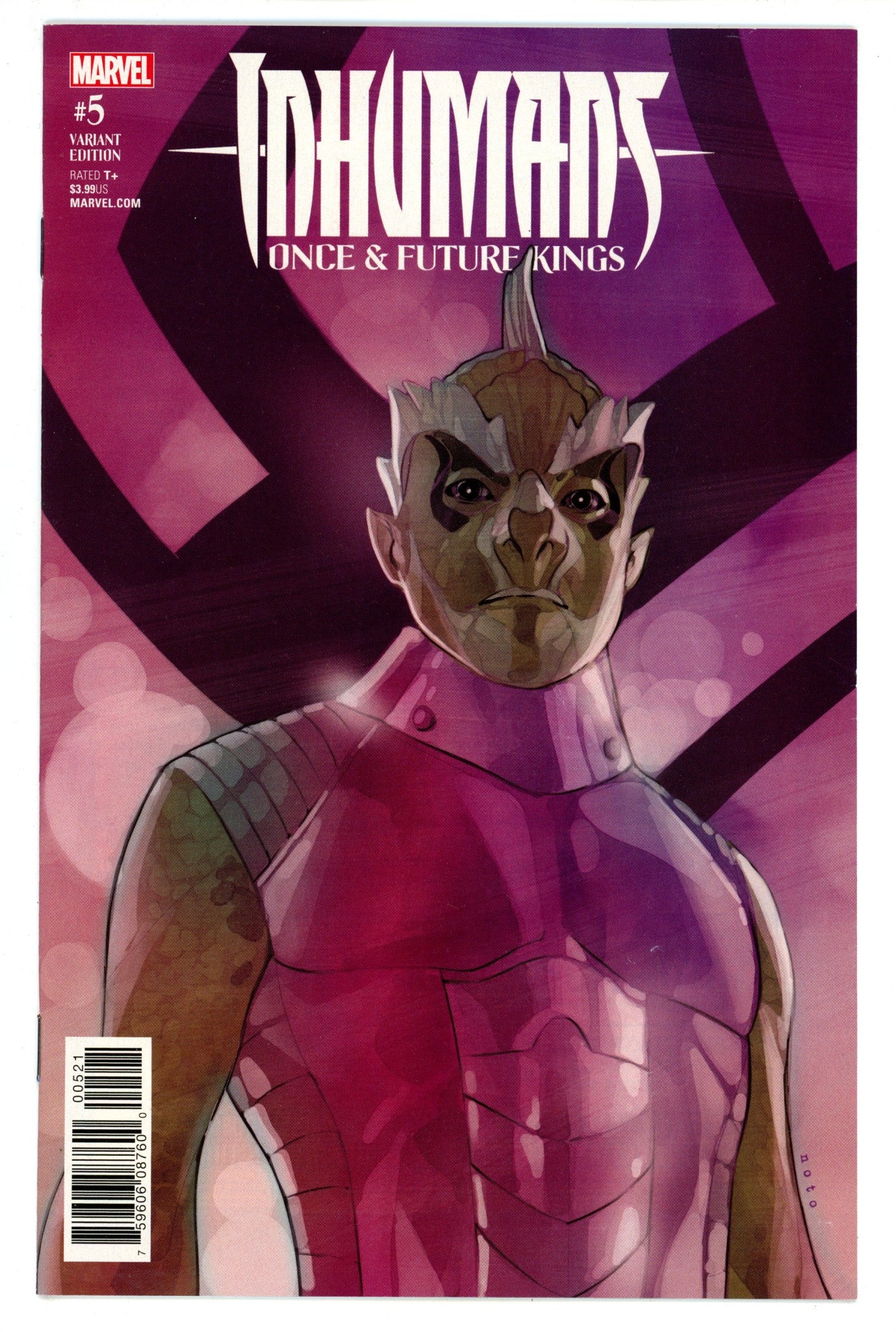 Inhumans: Once and Future Kings 5 High Grade (2018) Noto Variant 
