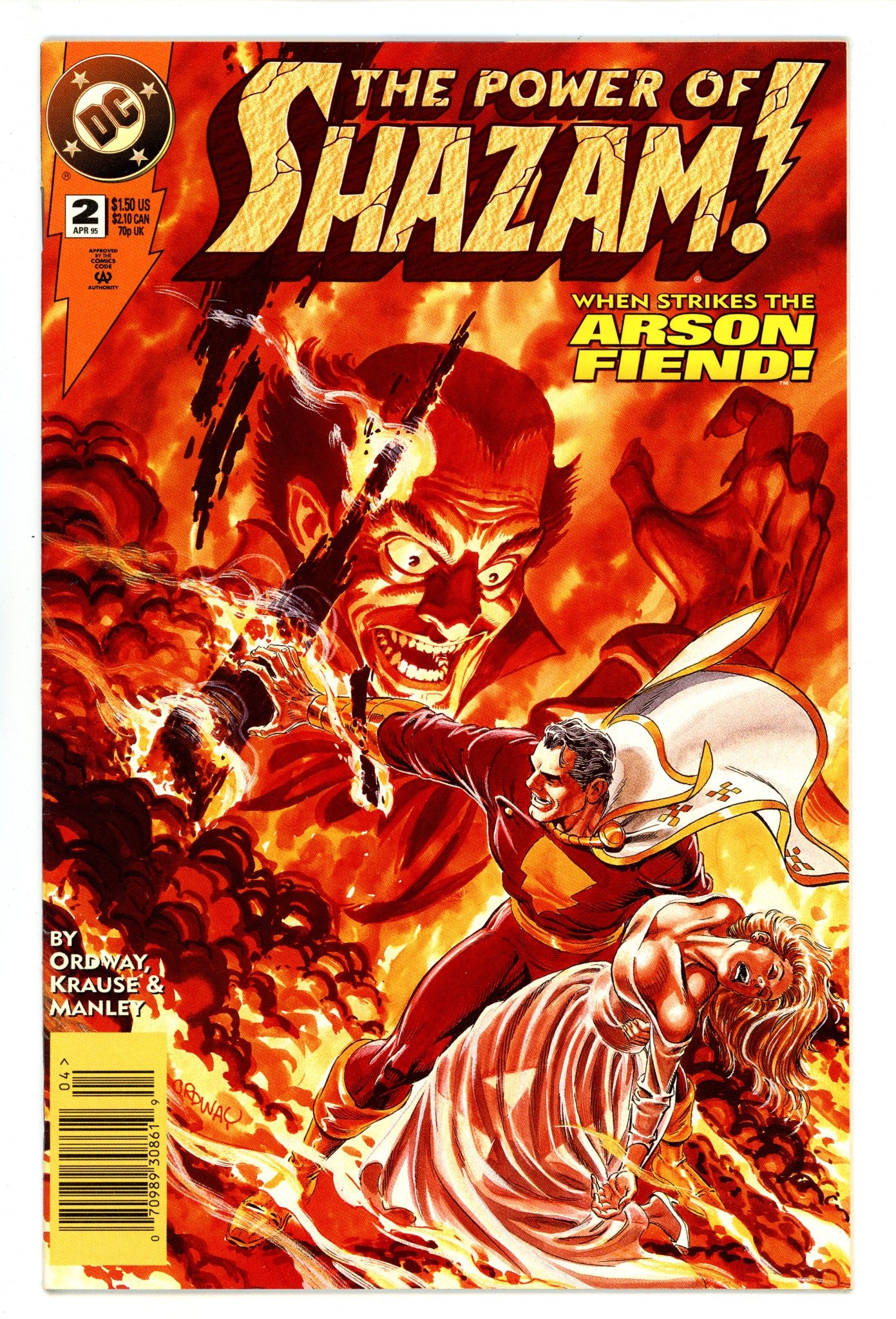 The Power of SHAZAM! 2 Mid Grade (1995) Newsstand 
