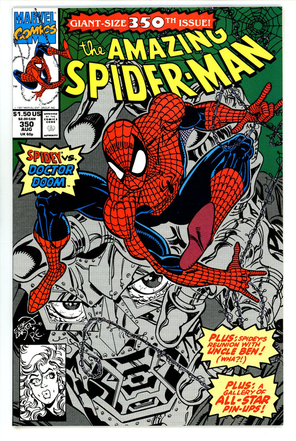 The Amazing Spider-Man Vol 1 350 VF/NM (9.0) (1991)