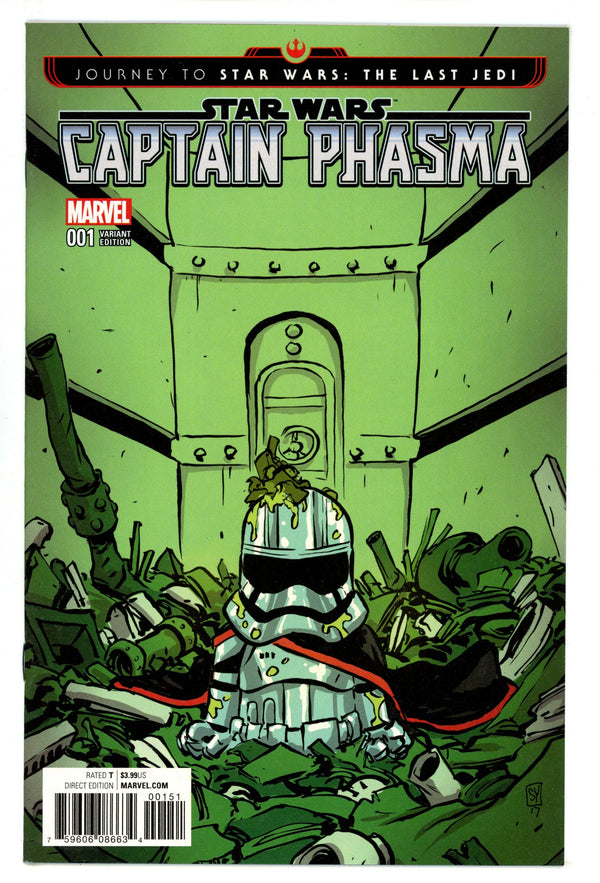 Journey to Star Wars: The Last Jedi - Captain Phasma 1 NM (9.4) (2017) Young Variant