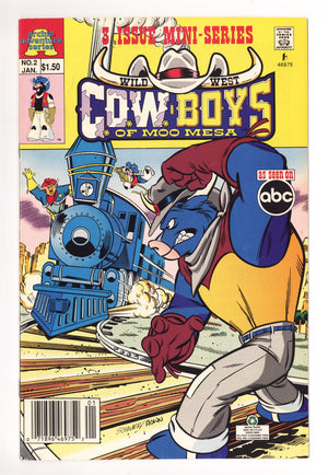 The Wild West C.O.W.-Boys of Moo Mesa Vol 1 2 FN (6.0) (1993) Canadian Price Variant