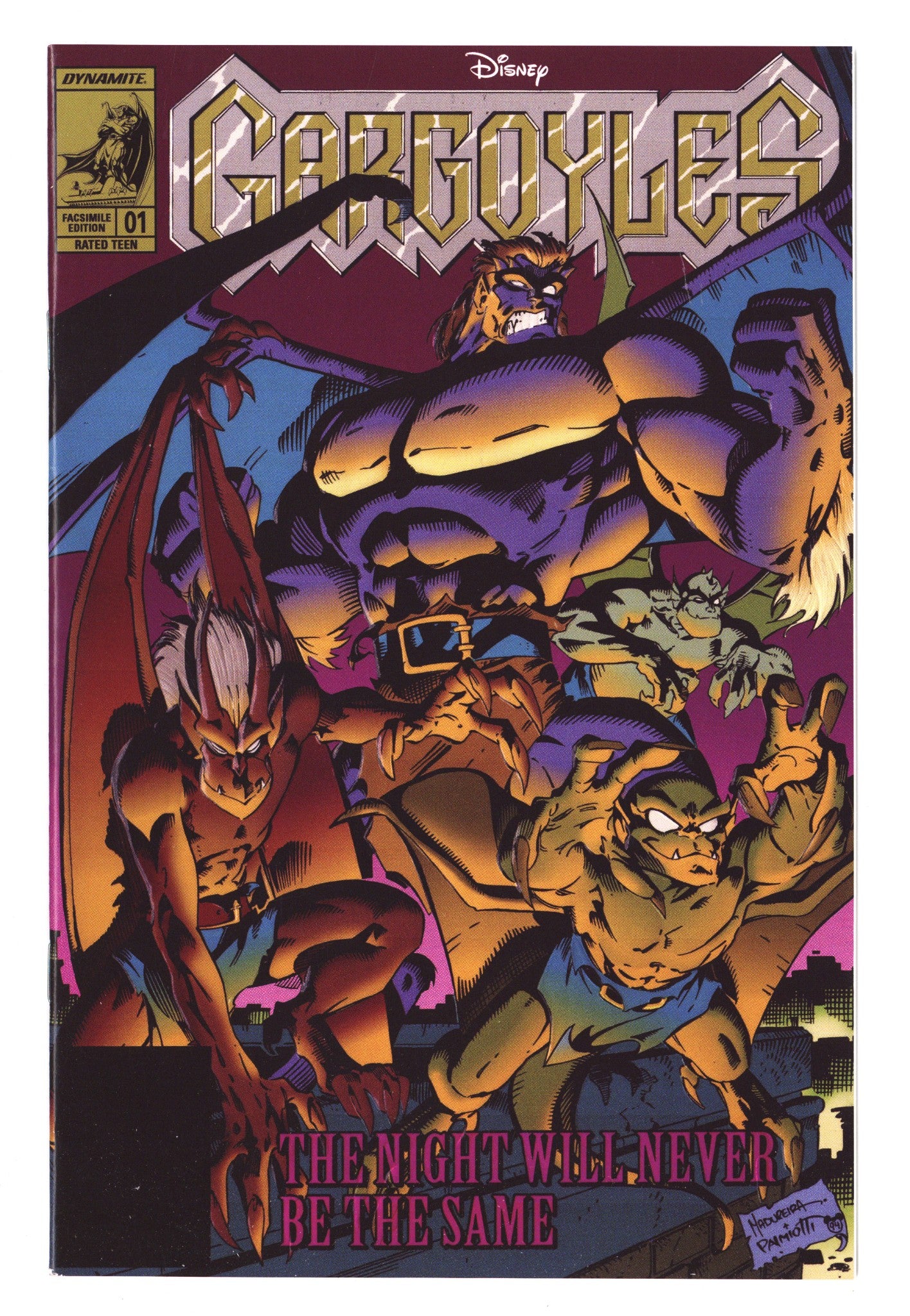 Gargoyles Facsimile Edition 1 High Grade (2023) 