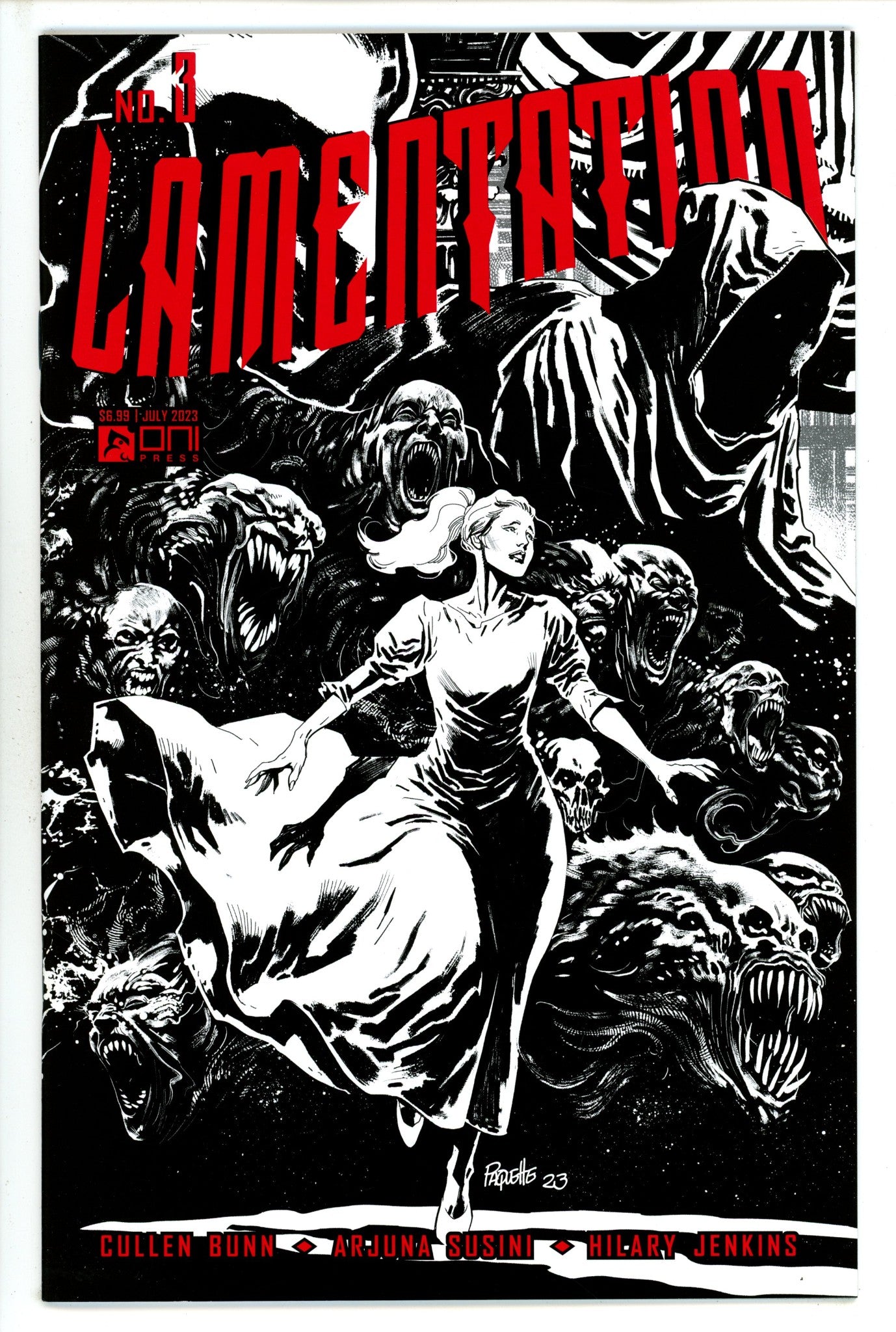 Lamentation 3 Paquette B&W Incentive Variant NM- (2023)