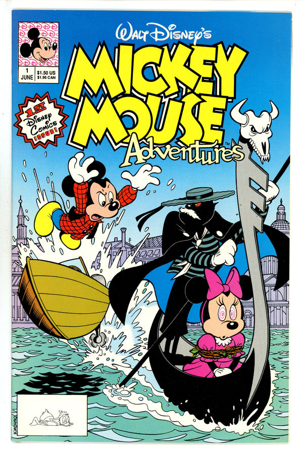 Mickey Mouse Adventures Vol 1 1 VF/NM (1990)