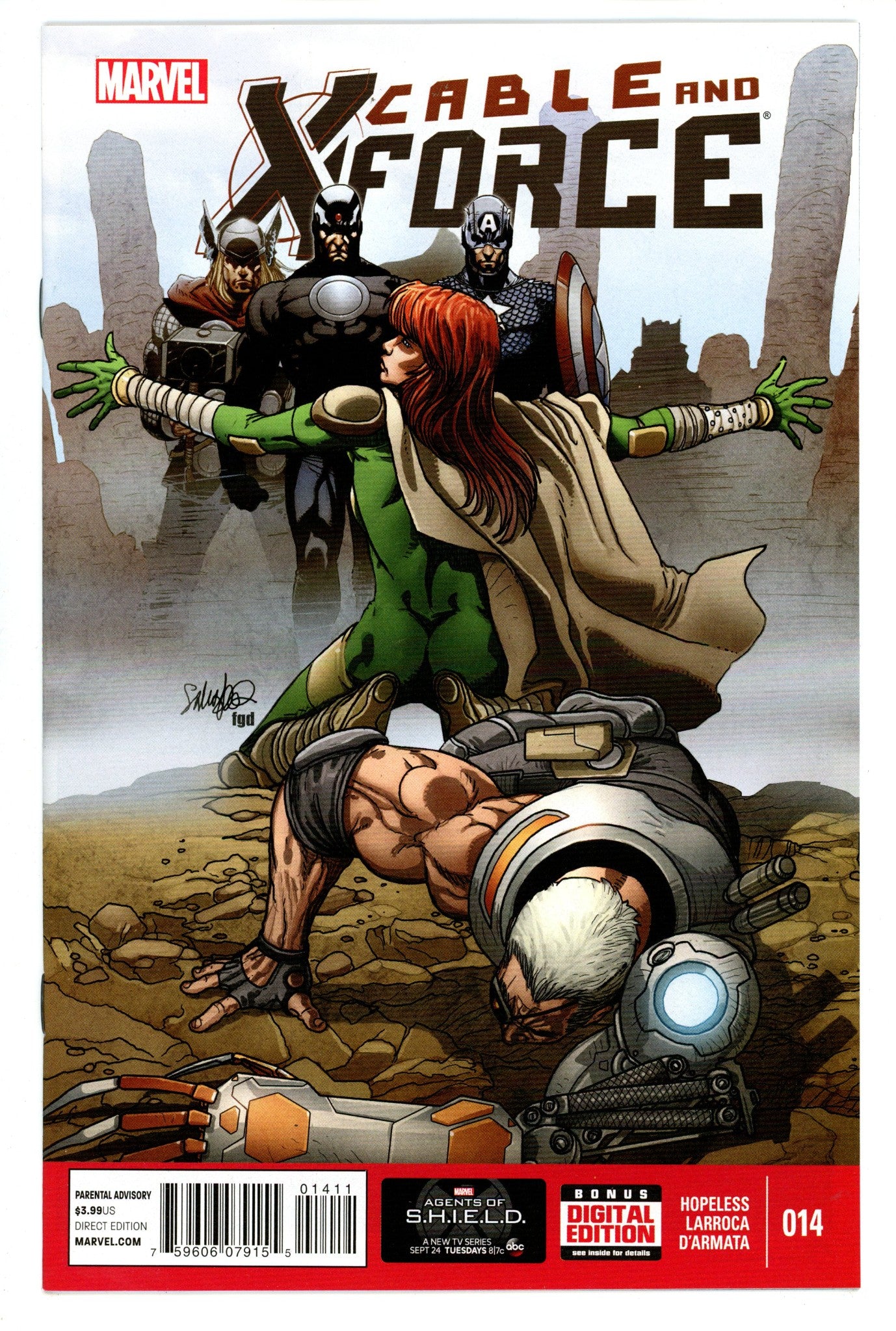 Cable and X-Force 14 High Grade (2013) 