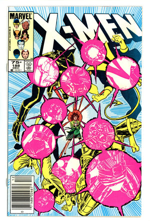 The Uncanny X-Men Vol 1 188 VF/NM (9.0) (1984) Canadian Price Variant