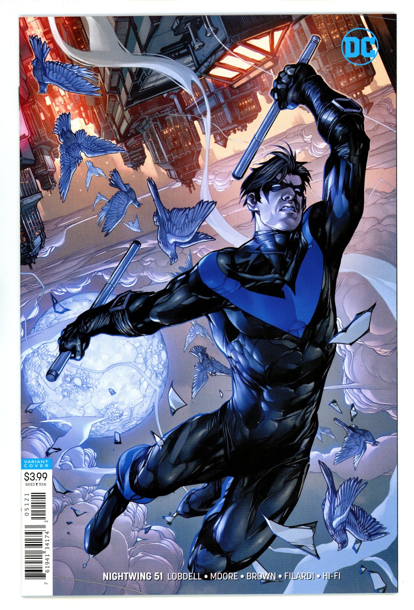 Nightwing Vol 4 51 High Grade (2018) Porter Variant 