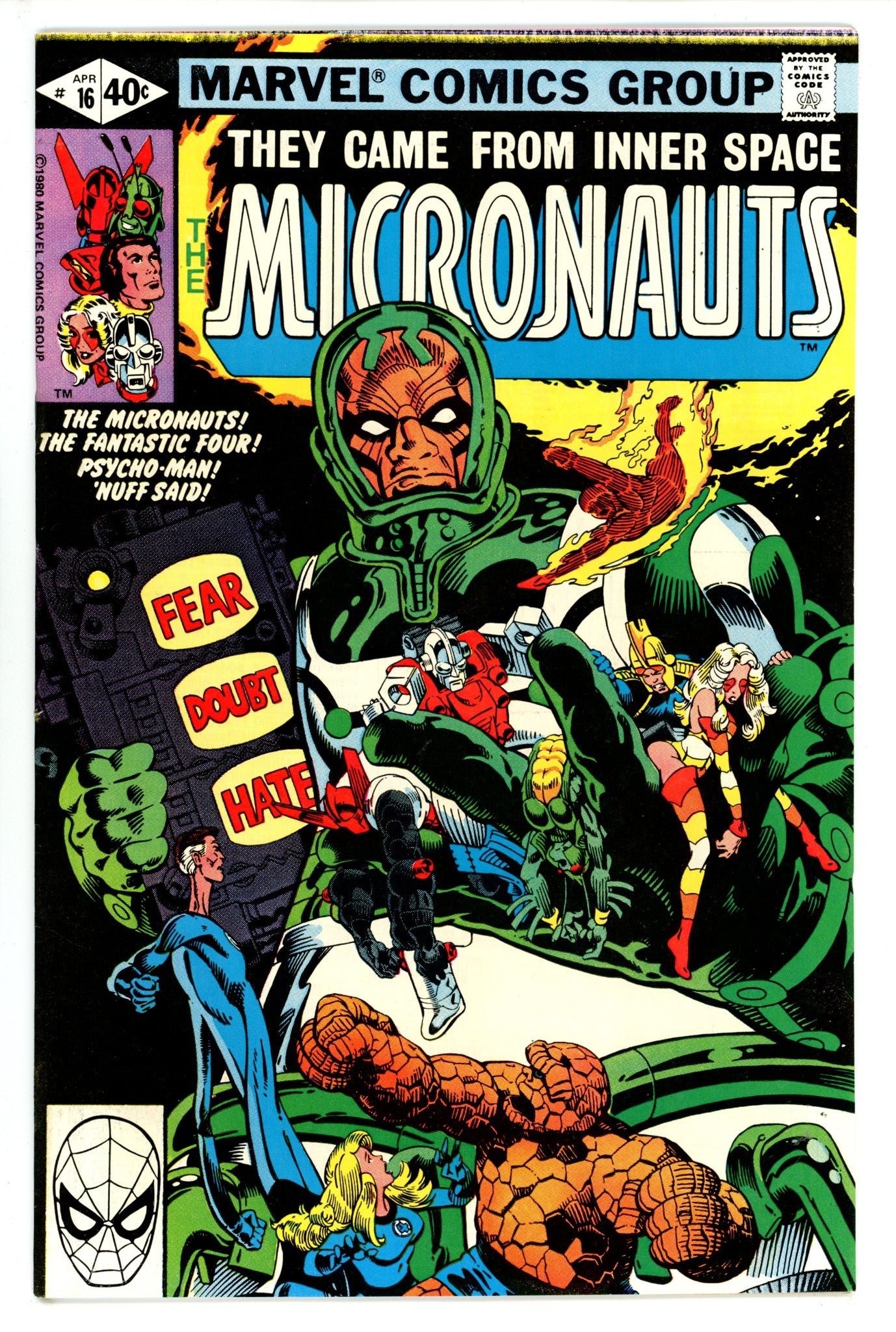 Micronauts Vol 1 16 (1980)