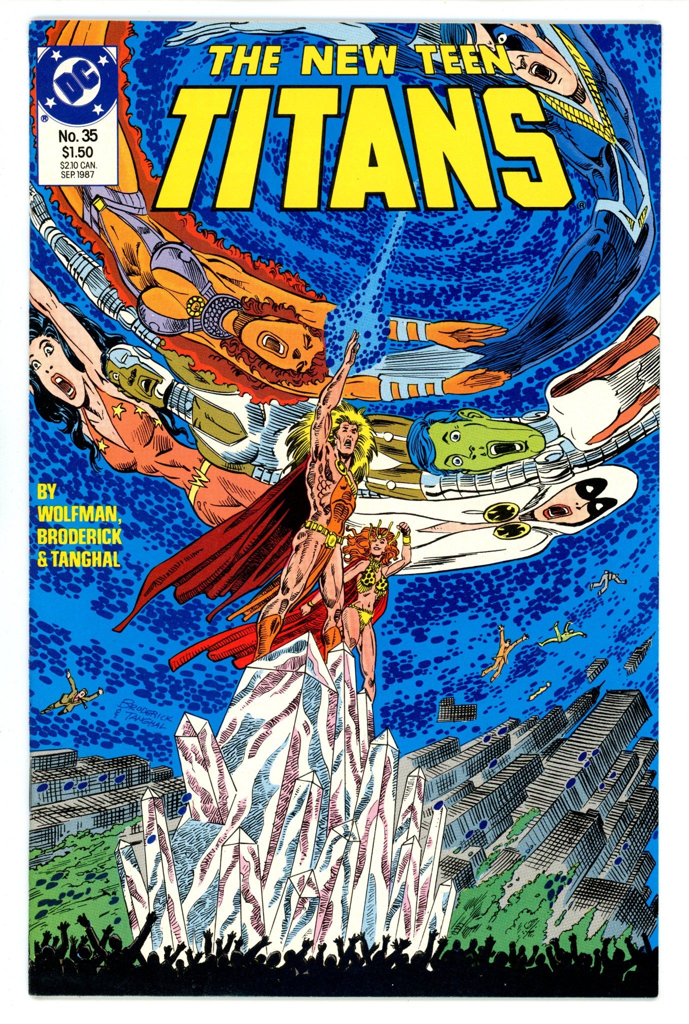 The New Teen Titans Vol 2 35 High Grade (1987) 