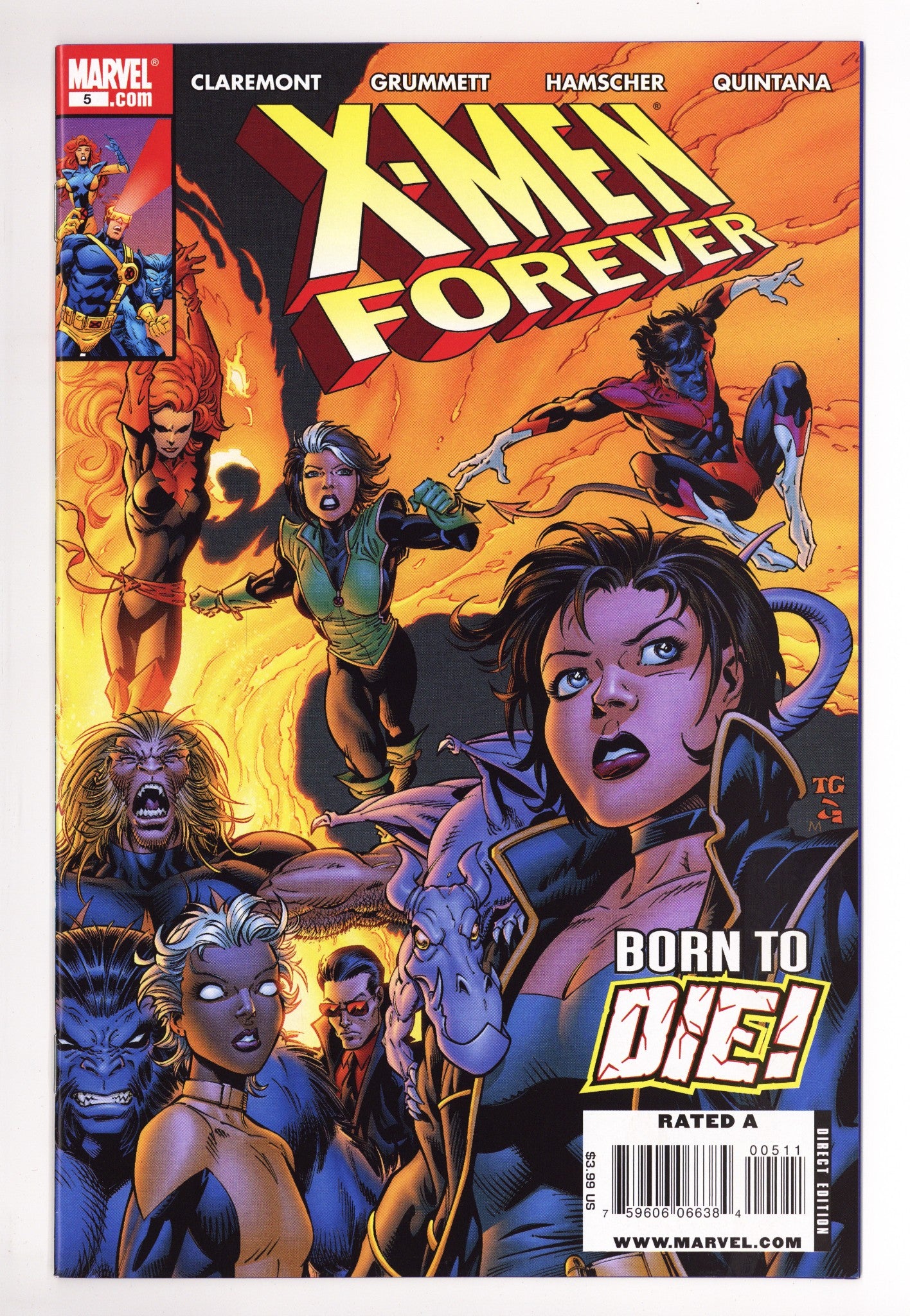 X-Men Forever Vol 2 5 Mid Grade (2009) 