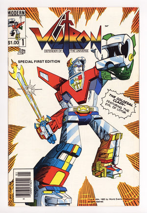 Voltron 1 FN+ (6.5) (1985) Canadian Price Variant