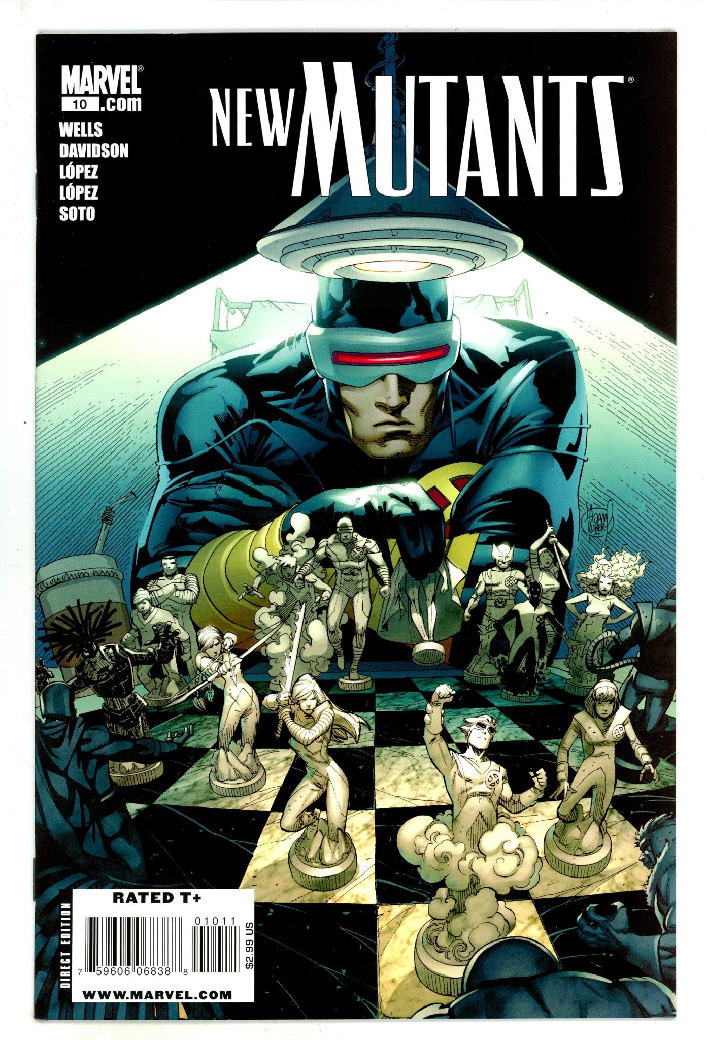 New Mutants Vol 3 10 High Grade (2010) 