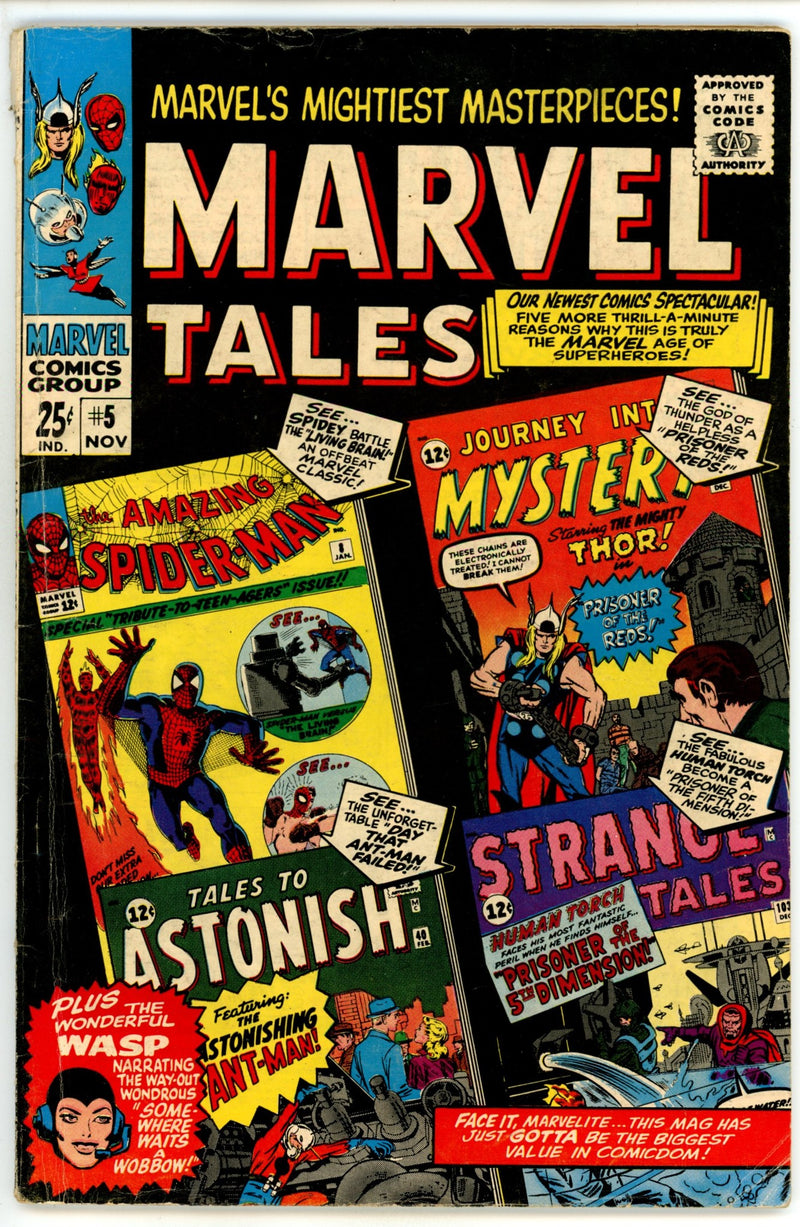 Marvel Tales Vol 2 5 VG+ (4.5) (1966) 