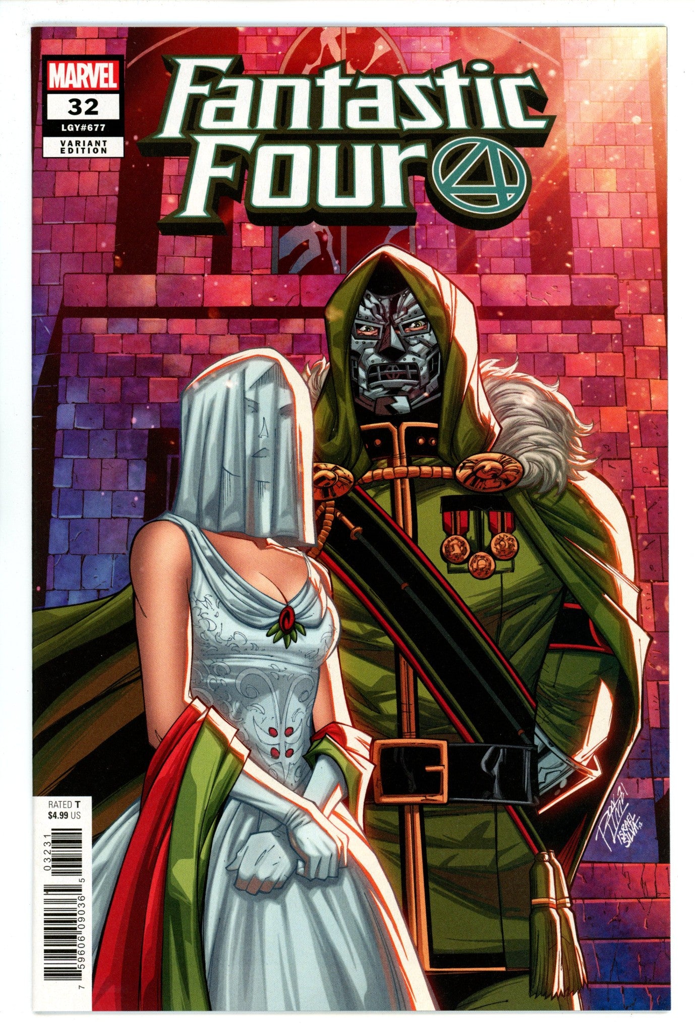 Fantastic Four Vol 6 32 (677) High Grade (2021) Lim Variant 