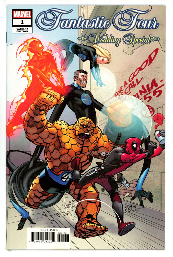 Fantastic Four Wedding Special 1 Ferry Variant (2018)