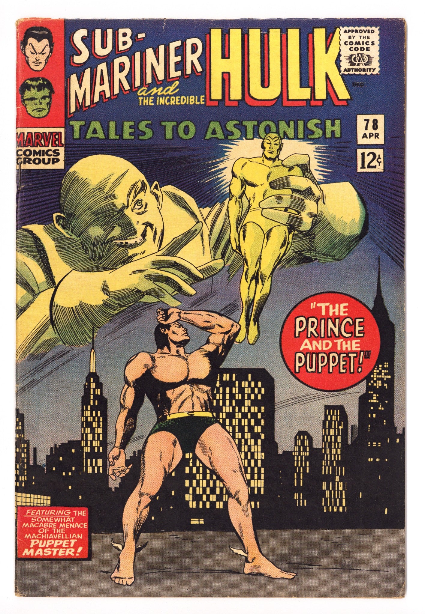 Tales to Astonish Vol 1 78 FN (6.0) (1966) 