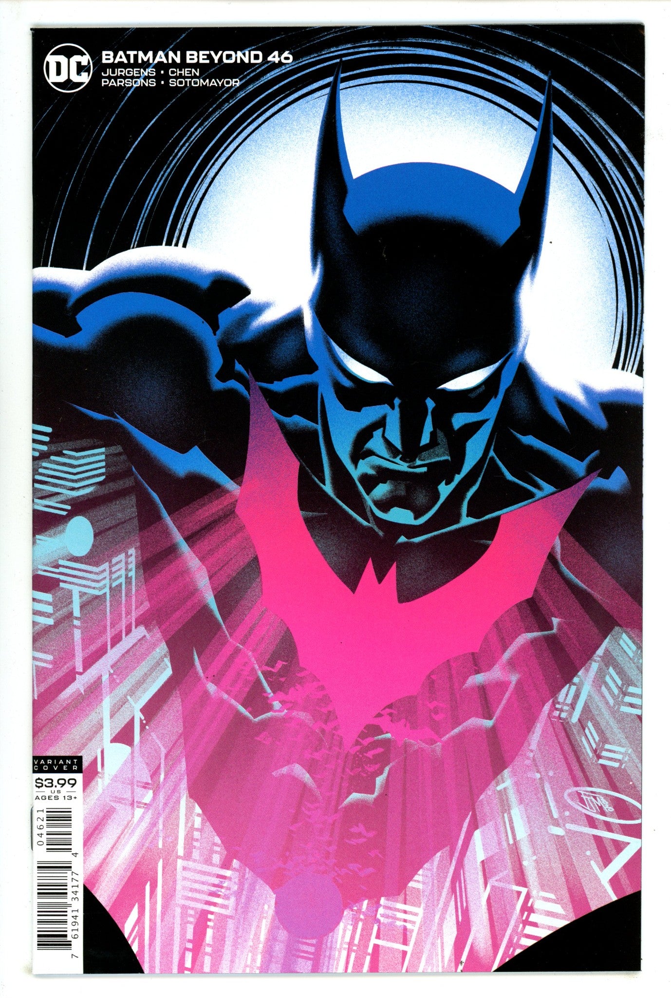 Batman Beyond Vol 6 46 High Grade (2020) Manapul Variant 