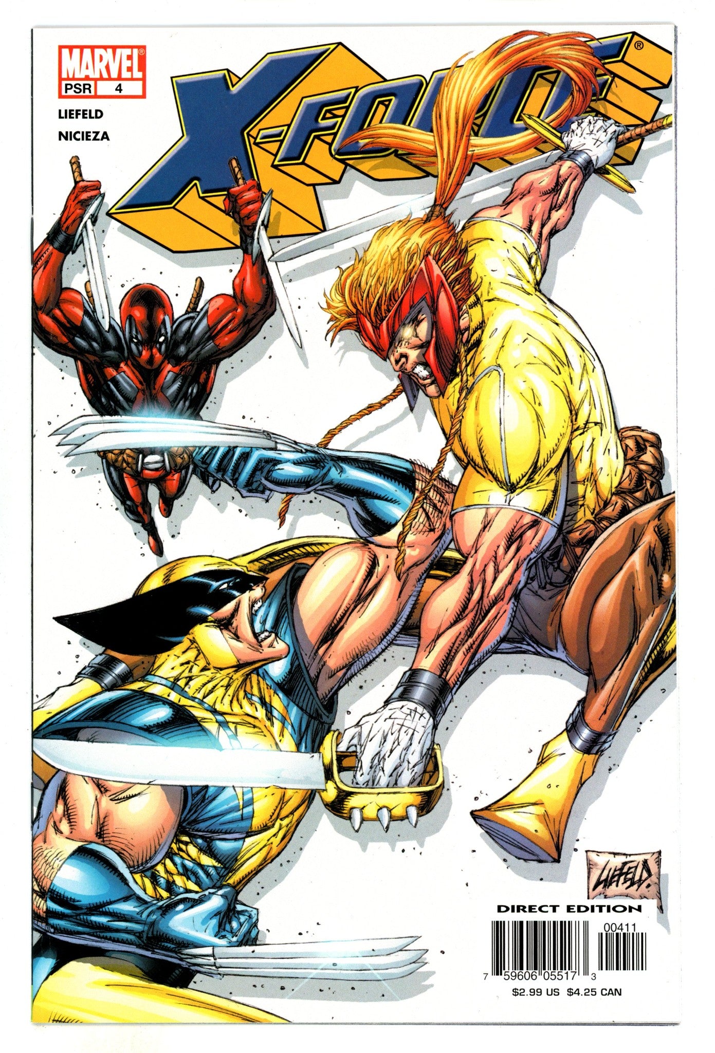 X-Force Vol 2 4 High Grade (2005) 