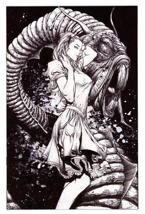 Beyond Wonderland 1 VF/NM (9.0) (2008) Finch B&W Virgin Exclusive Variant