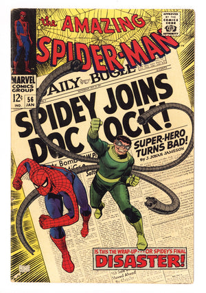 The Amazing Spider-Man Vol 1 56 VG+ (4.5) (1968) 