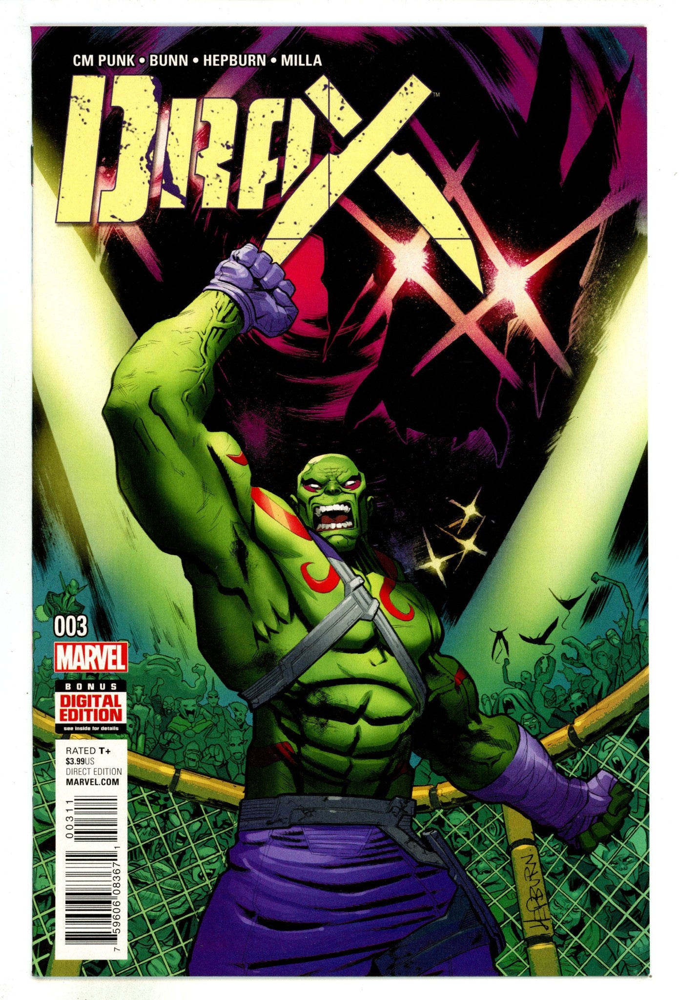 Drax Vol 1 3 High Grade (2016) 