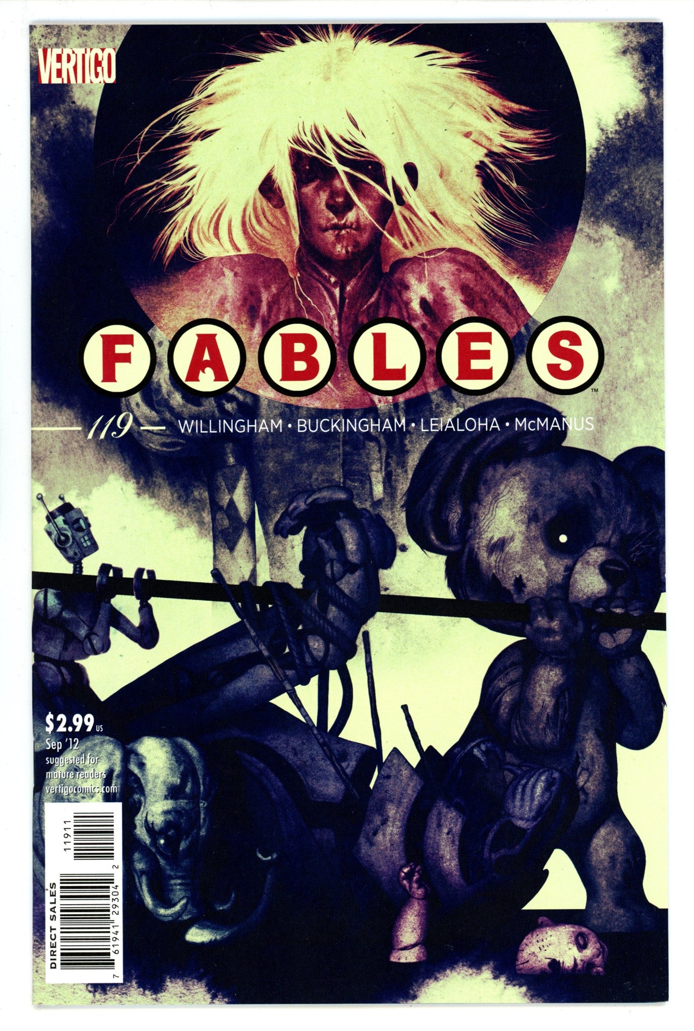 Fables 119 High Grade (2012) 