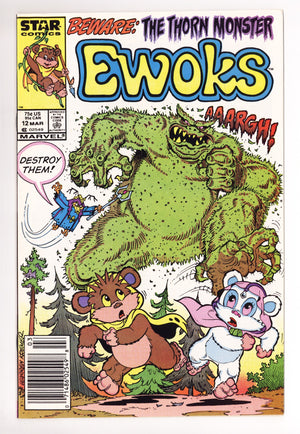 The Ewoks 12 NM- (9.2) (1987) Newsstand