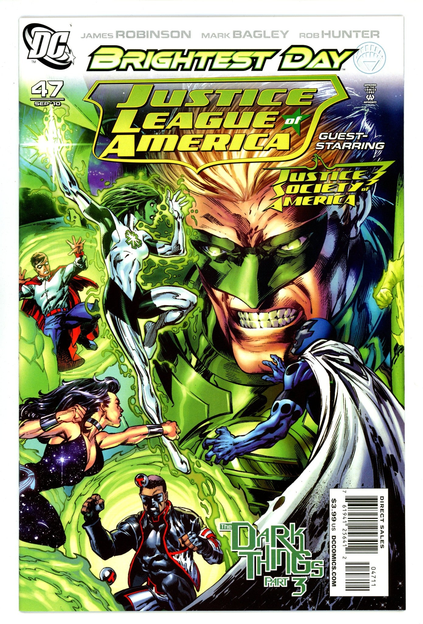 Justice League of America Vol 2 47 High Grade (2010) 