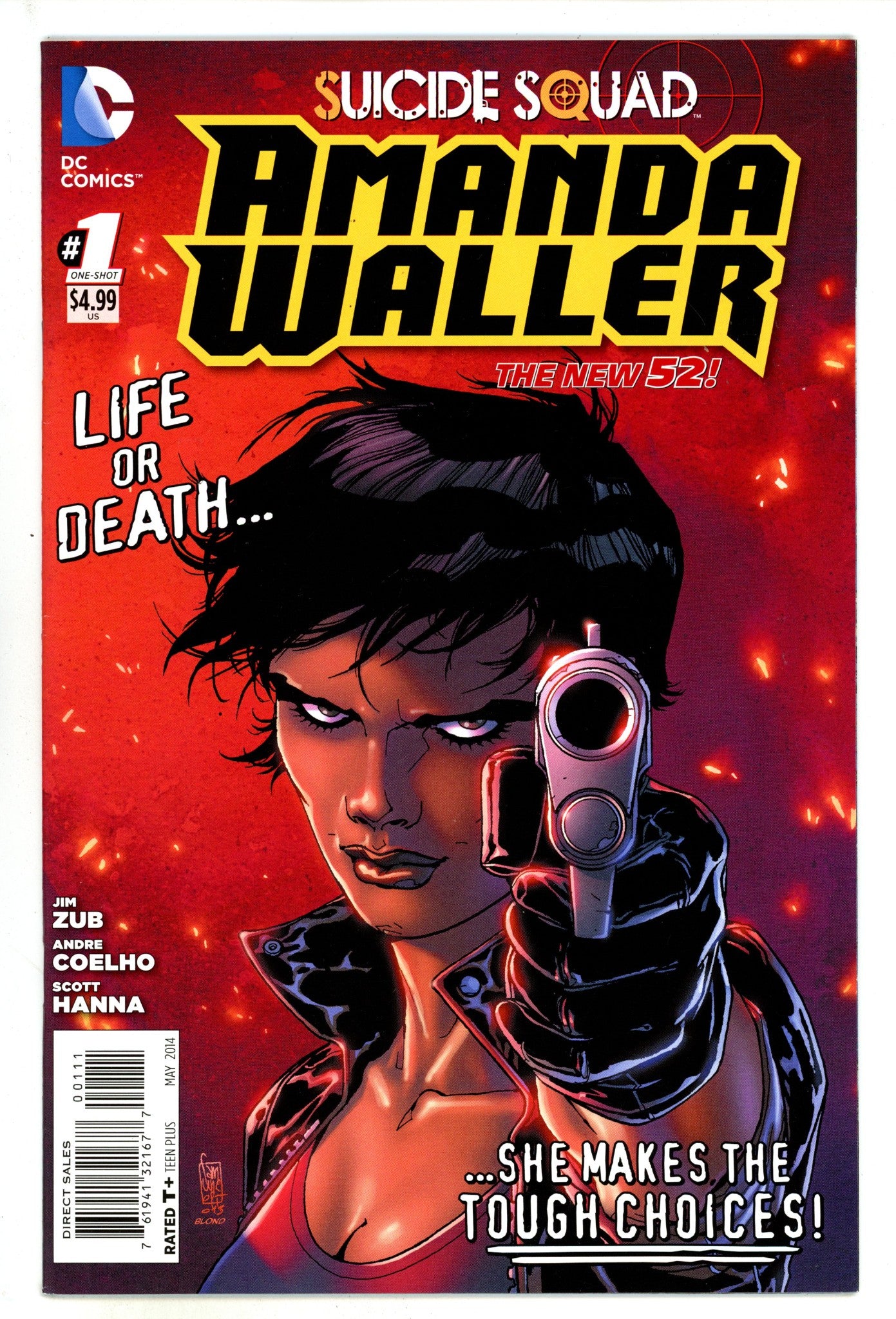 Suicide Squad: Amanda Waller 1 Mid Grade (2014) 