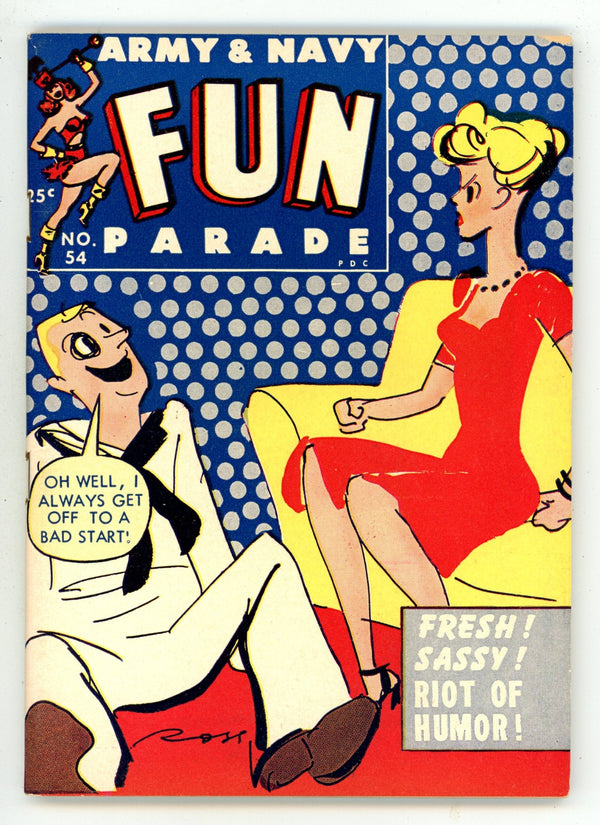 Army & Navy Fun Parade 54 VF (8.0) (1952)