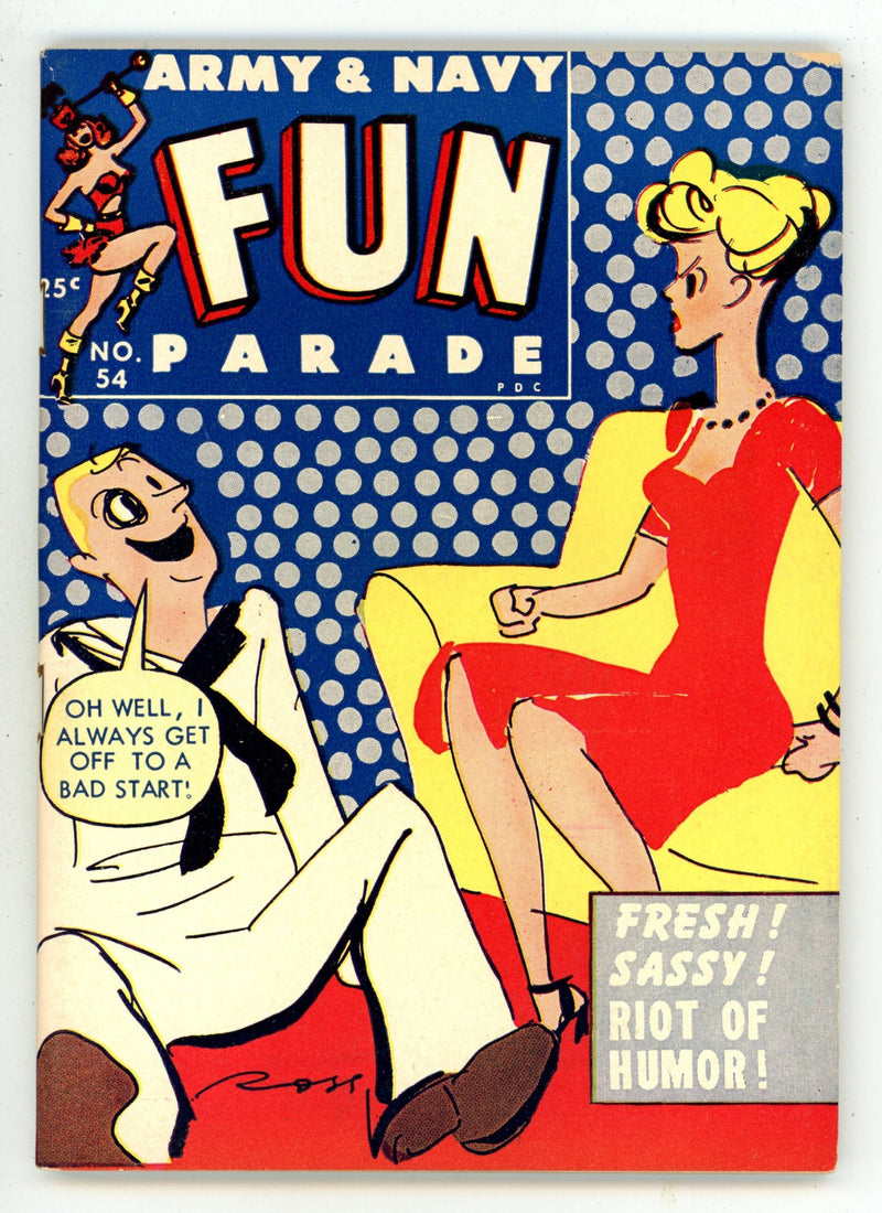 Army & Navy Fun Parade 54 VF (8.0) (1952) 