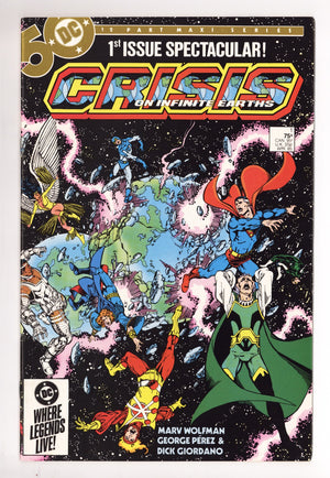 Crisis on Infinite Earths 1 Mid Grade (1985)