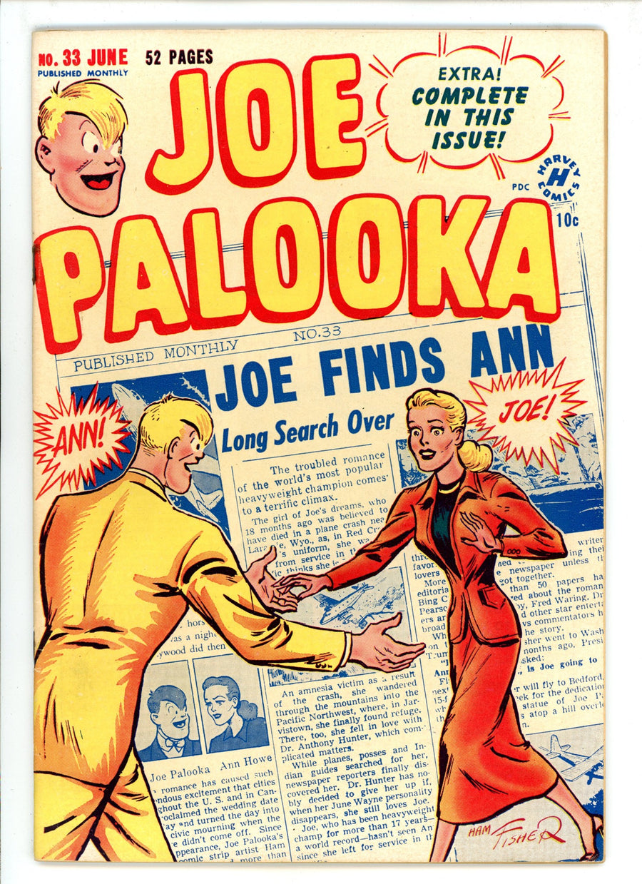 Joe Palooka Comics 33 VF- (7.5) (1949) 