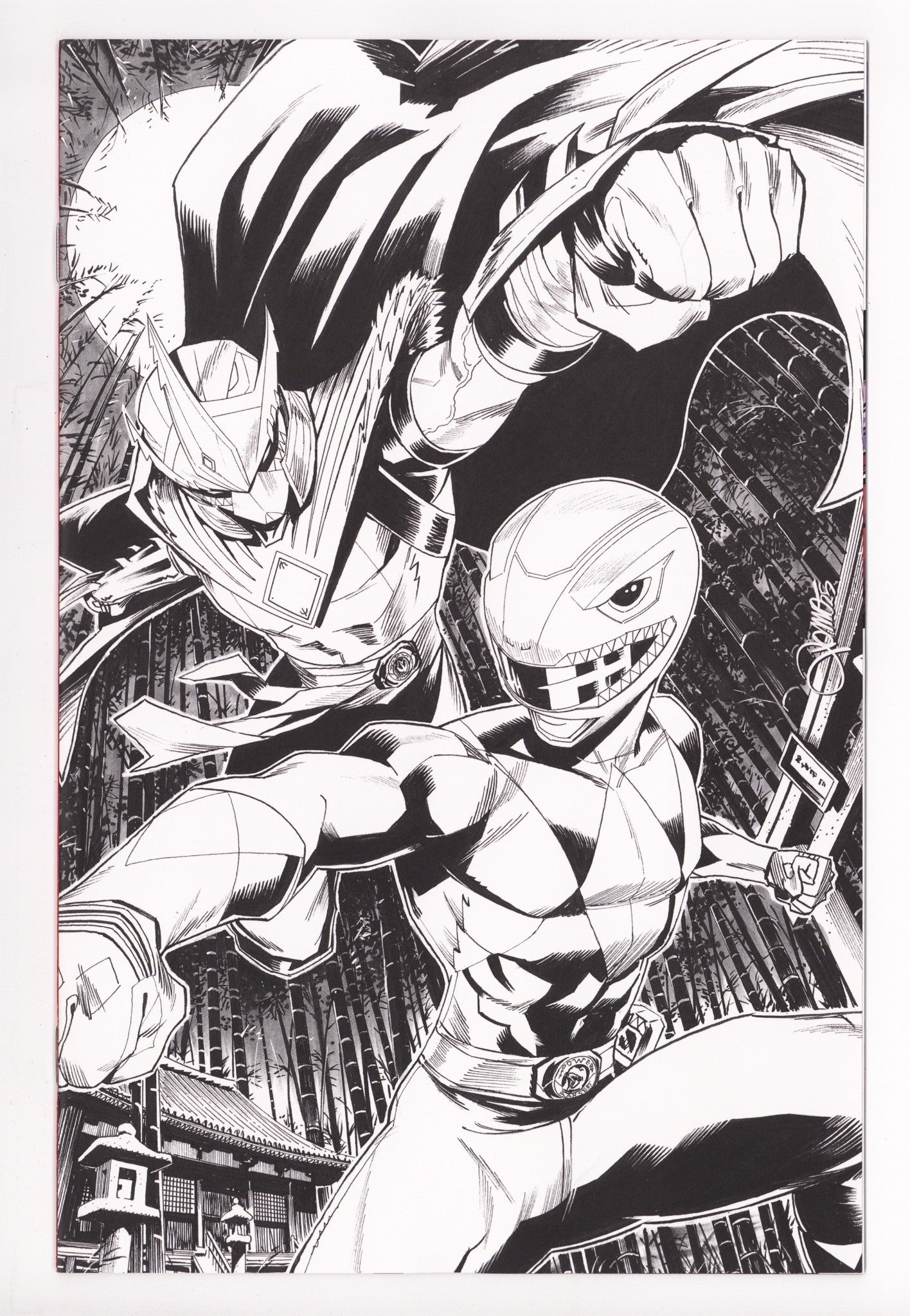 Mighty Morphin Power Rangers / Teenage Mutant Ninja Turtles III Vol NM 2 Zonno Virgin Incentive (2025)
