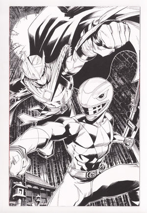 Mighty Morphin Power Rangers / Teenage Mutant Ninja Turtles III Vol NM 2 Zonno Virgin Incentive (2025)