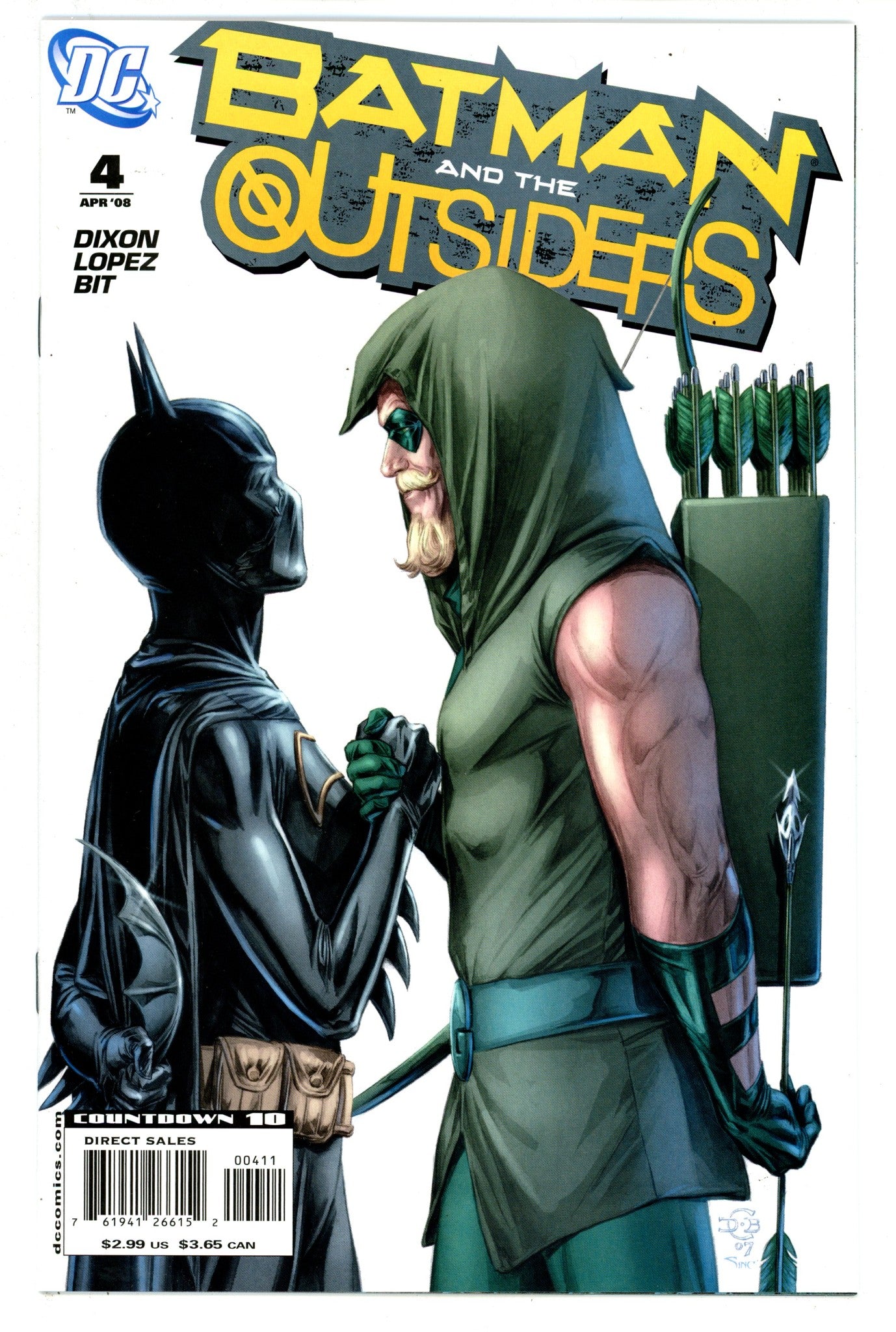 Batman and the Outsiders Vol 2 4 High Grade (2008) 