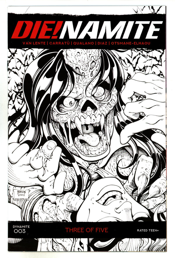 Die!namite 3 High Grade (2020) Robson B&W Incentive Variant