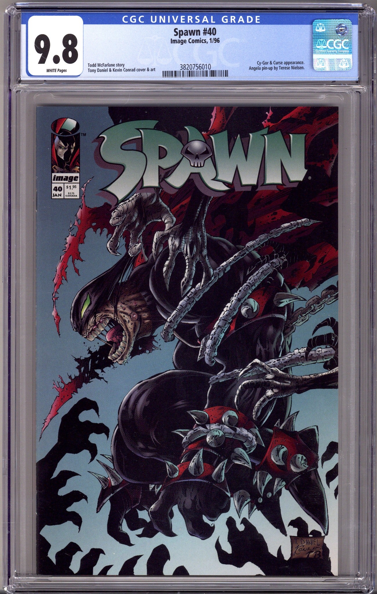 Spawn 40 CGC 9.8 (NM/M) (1996)