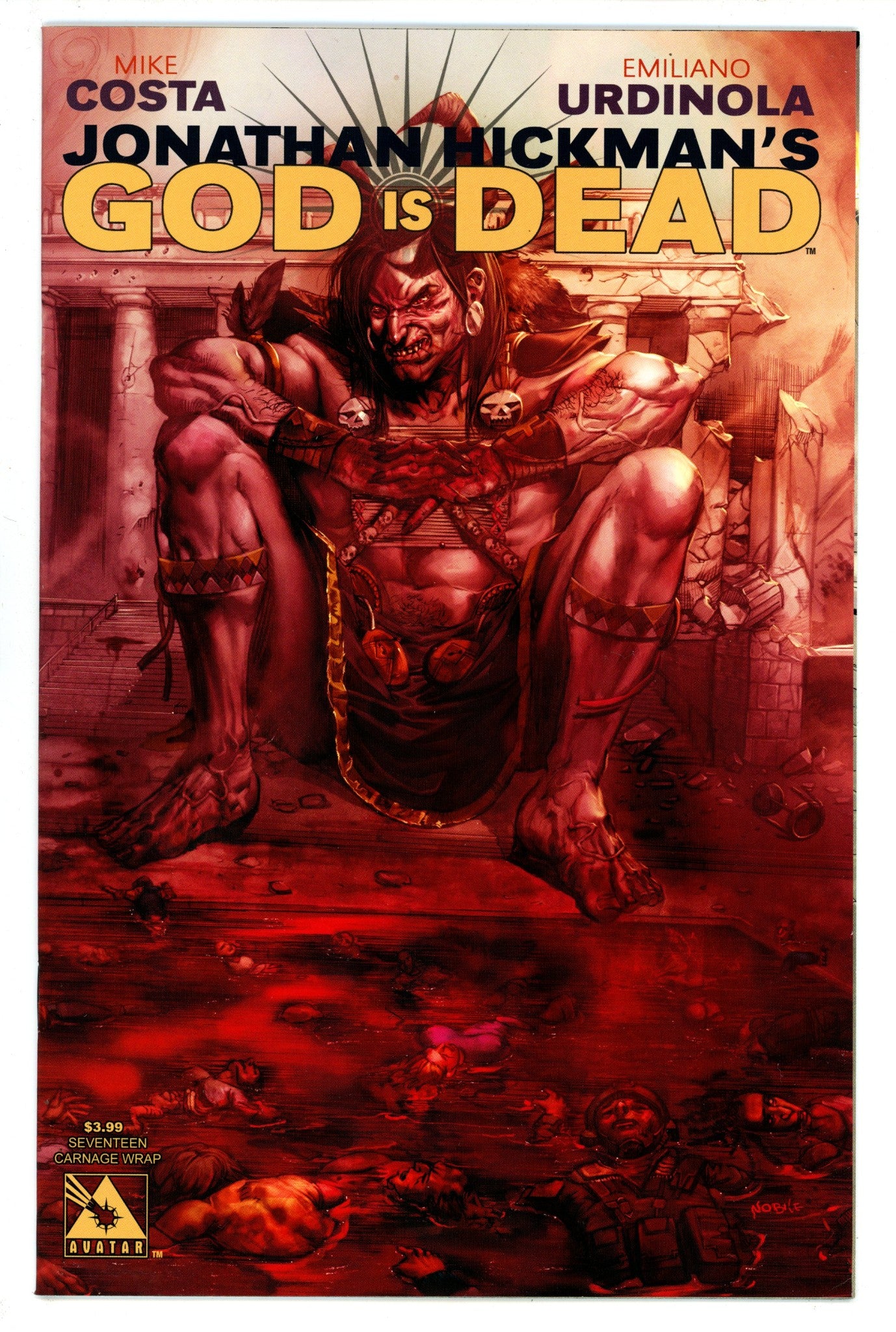 God Is Dead 17 High Grade (2014) Nobile Variant 